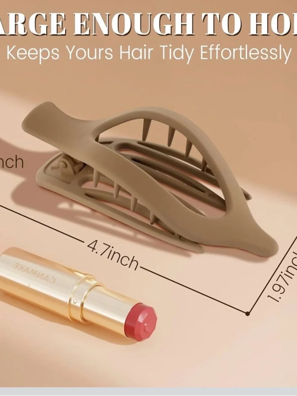 Neutral Tone Hair Clips Set - 8 Pack NWT